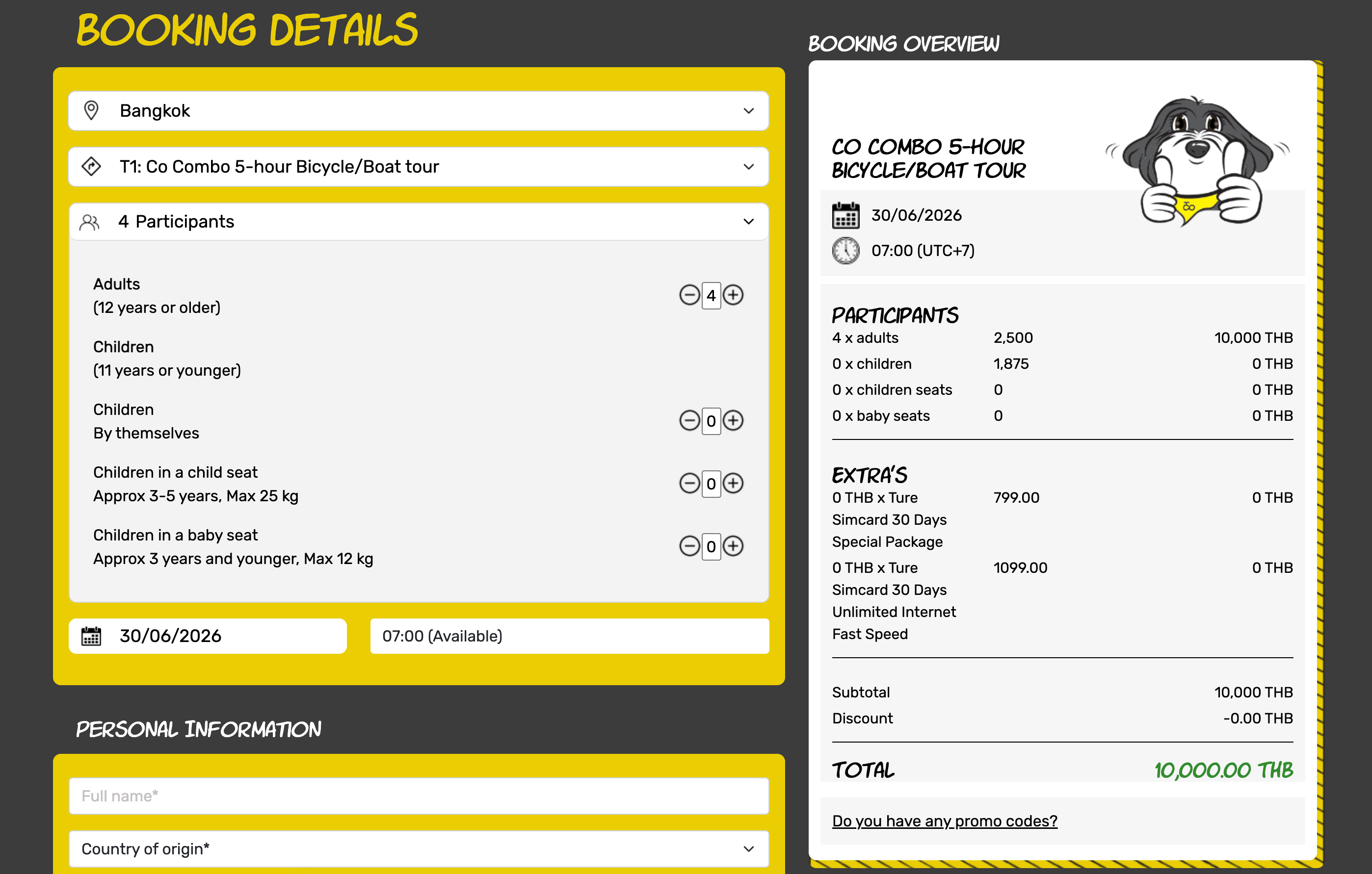 Co Van Kessel — Web App