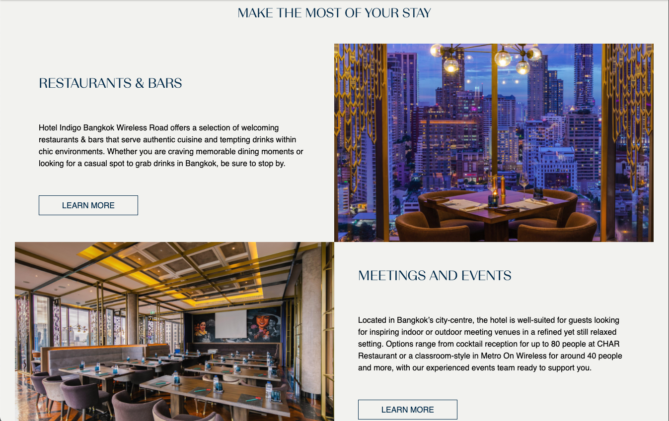 Hotel Indigo — screen 2